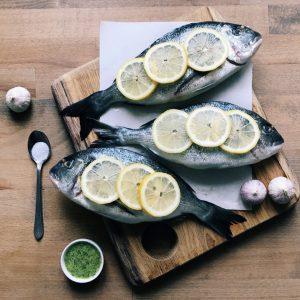 Grillad Seabream
