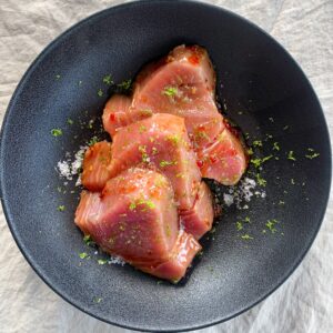 grillad tonfisk