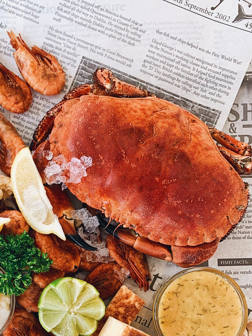 Krabba Grillad Seabream